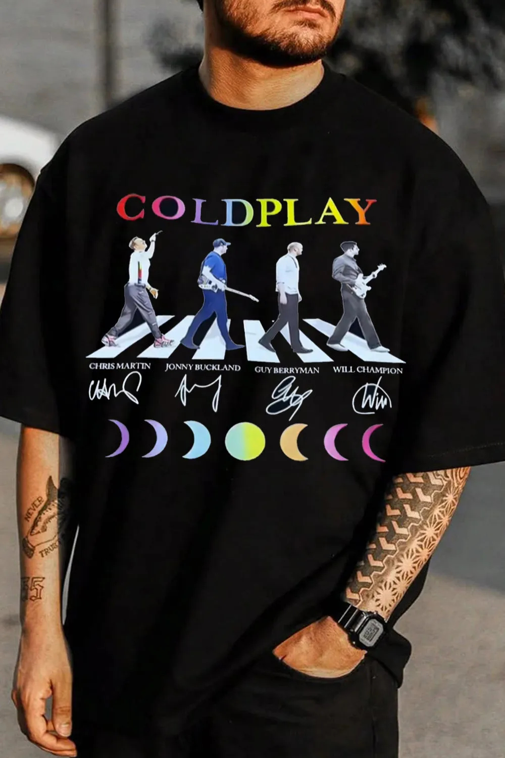 Uk Band Cold-plays TShirt Mens - Womens Summer Clothing Uk 리뷰 및 가격