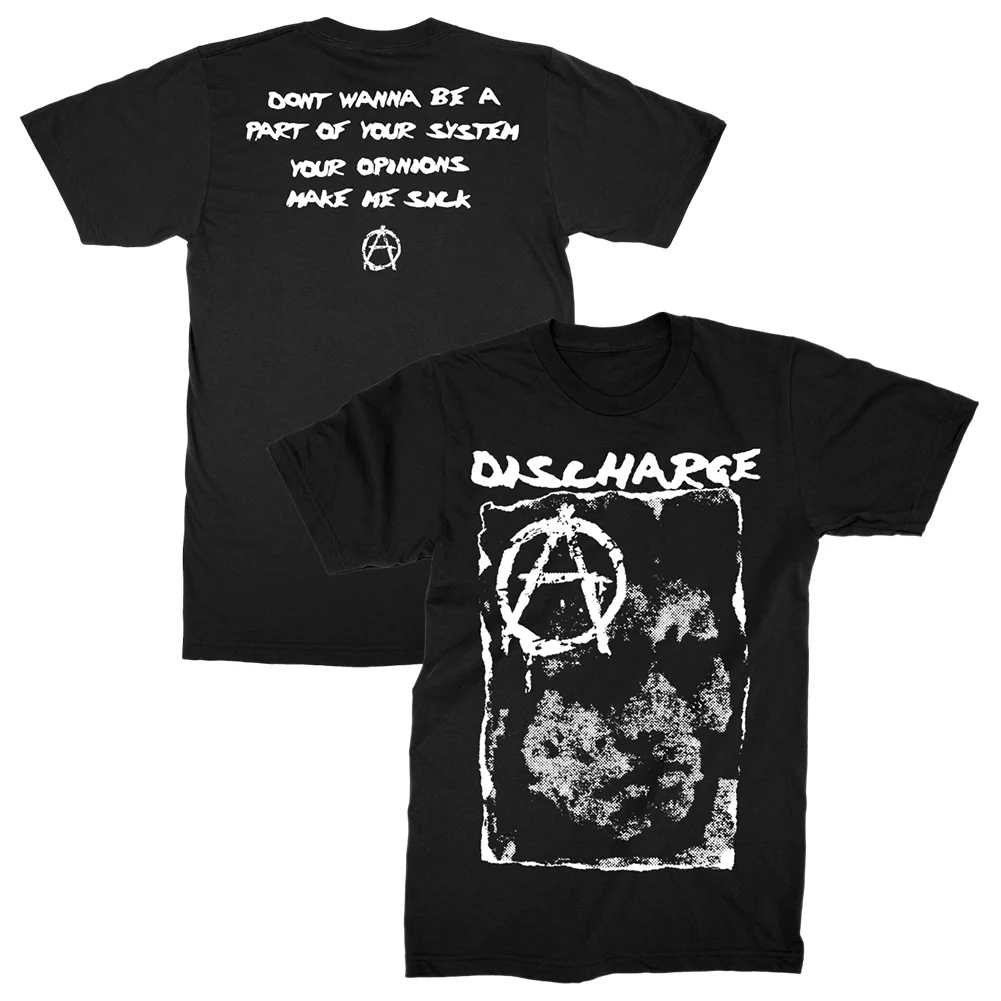 Uk Discharge T-Shirt Hear Noth - Summer Clothing Uk Men 리뷰 및 가격