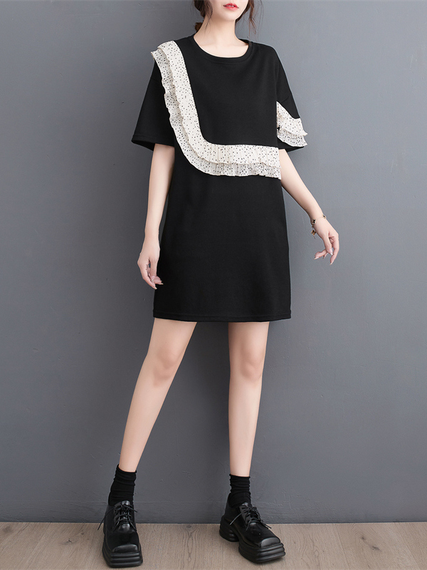 Casual Short Sleeve A-Line Dre - Summer Line Clothing Brand 리뷰 및 가격