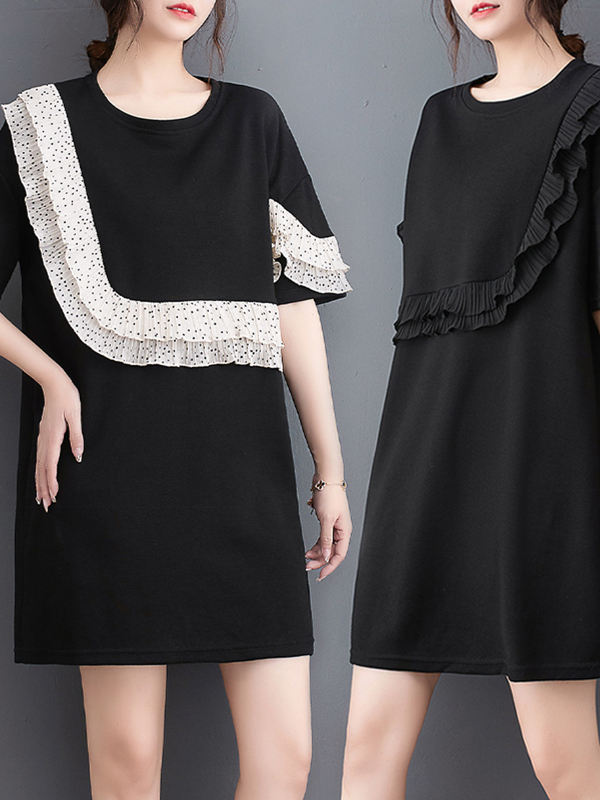 Casual Short Sleeve A-Line Dre - Summer Line Clothing Brand 리뷰 및 가격
