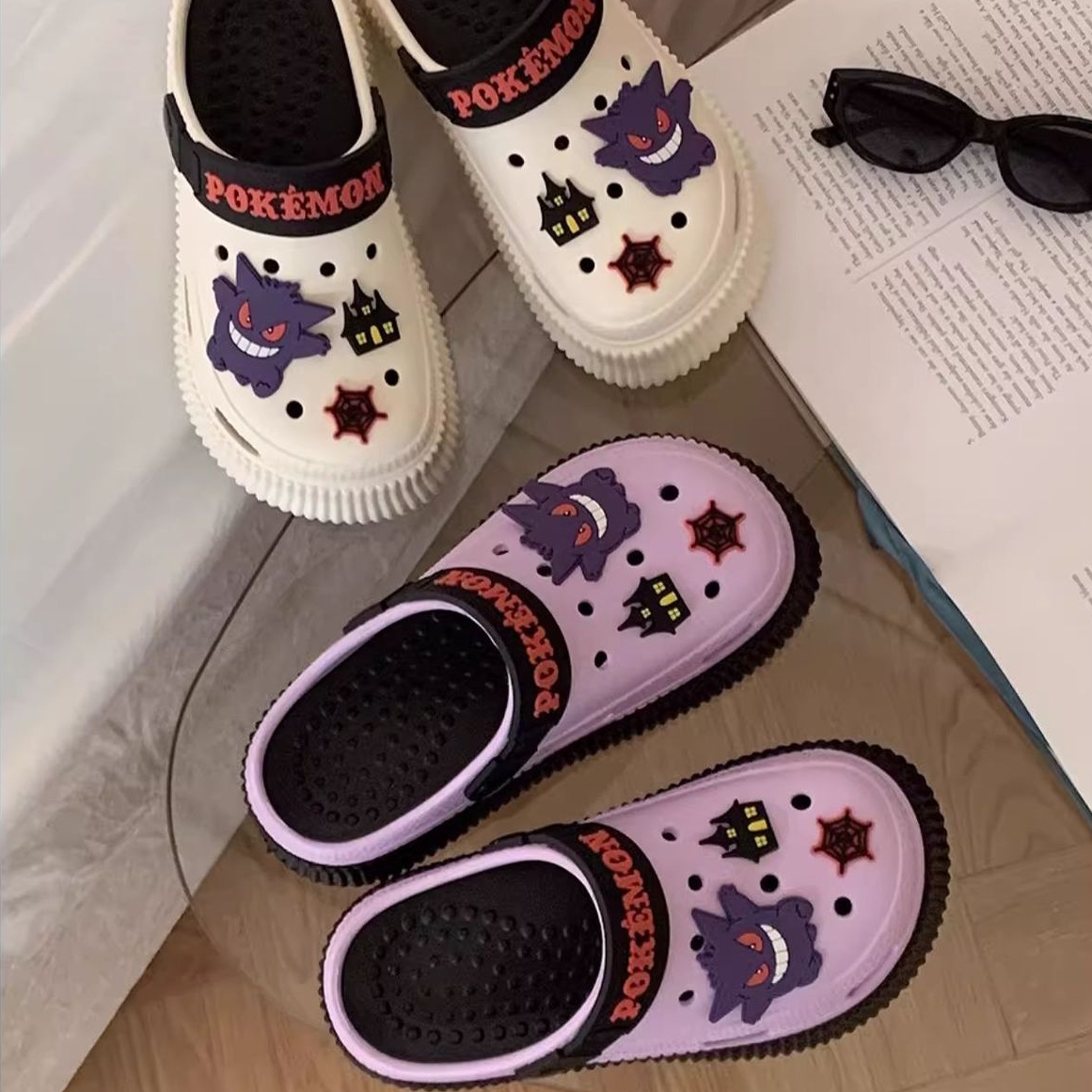 Pokemon Gengar Slippers Sylveo - Summer Away Clothing 리뷰 및 가격