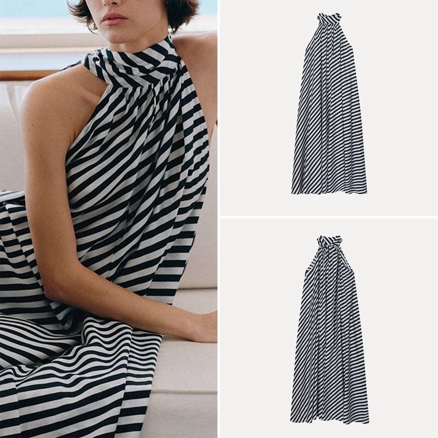 Fashionable A-Line Dress with  - Summer Line Clothing Brand 리뷰 및 가격
