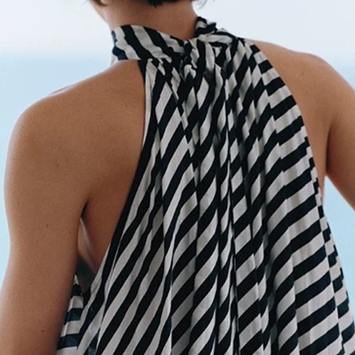 Fashionable A-Line Dress with  - Summer Line Clothing Brand 리뷰 및 가격