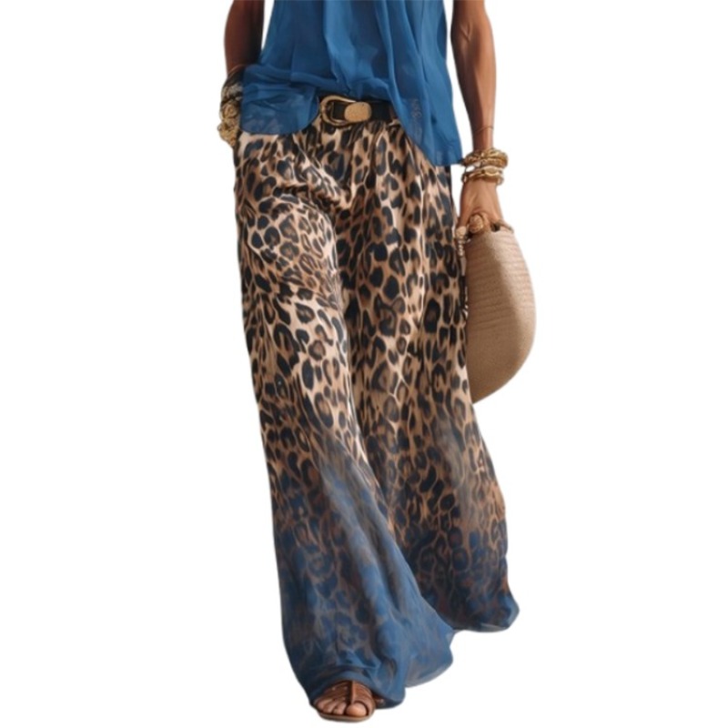 Yeezzi Women's Fashion Gradien - Palazzo Pant Wide 리뷰 및 가격