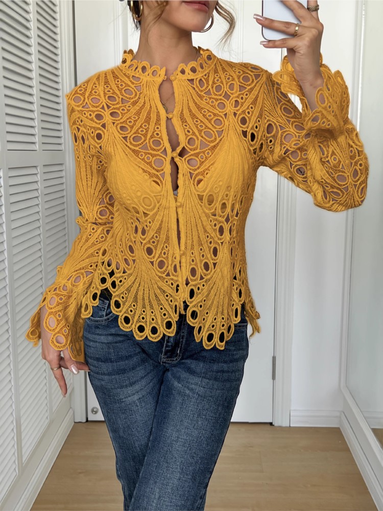 White Lace Shirt For Women Fas - Summer Holiday Clothing Women 리뷰 및 가격