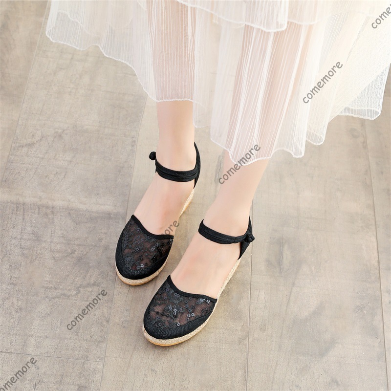 Women's Lace Mesh Espadrille W - Espadrille Sandal Women 리뷰 및 가격