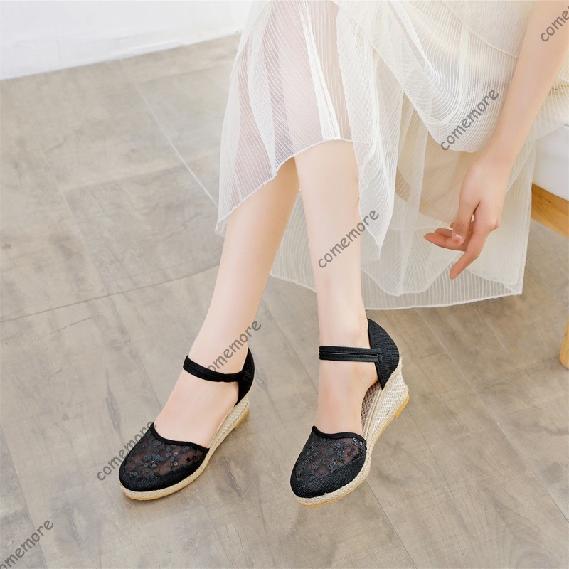 Women's Lace Mesh Espadrille W - Espadrille Sandal Women 리뷰 및 가격