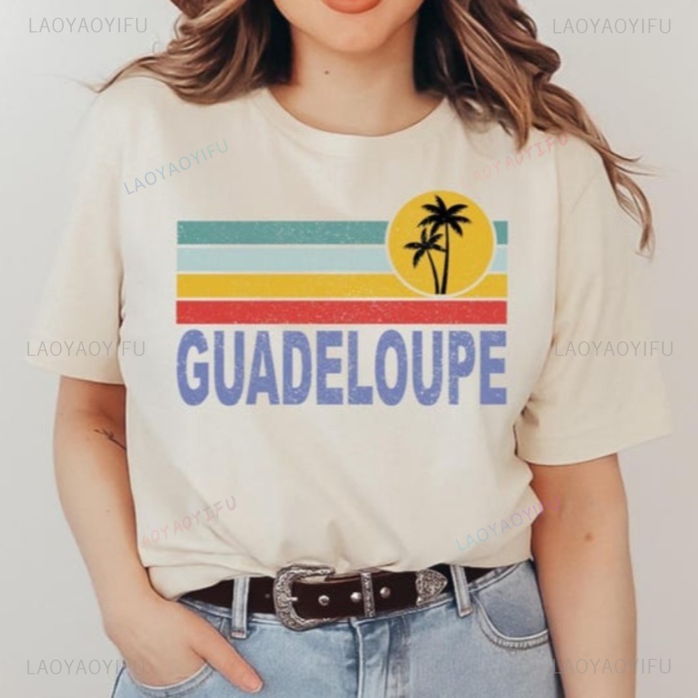 Guadeloupe Graphic Printed Hol - Summer Holiday Clothing Women 리뷰 및 가격