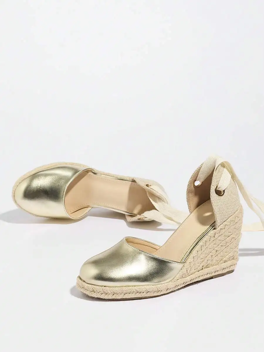 Metallic Cap Toe Espadrille We - Espadrille Sandal Women 리뷰 및 가격