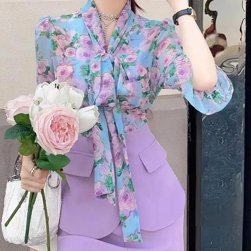 Shirt Splicing Holiday Outfits - Summer Holiday Clothing Women 리뷰 및 가격