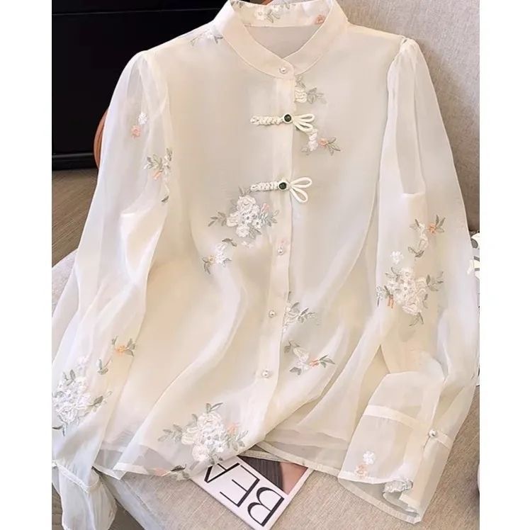 Long Sleeve Shirts Womens Chif - Summer Holiday Clothing Women 리뷰 및 가격