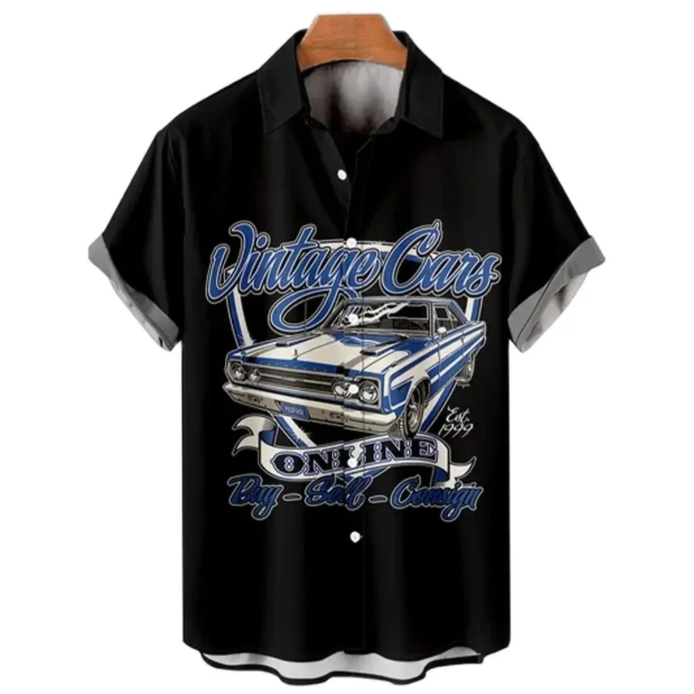 Rocket Graphic Shirts for Men  - Summer Vacation Clothing Men 리뷰 및 가격